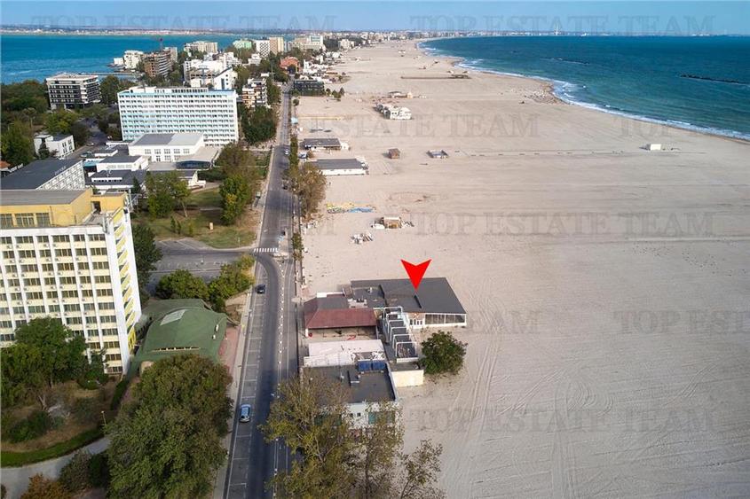 Teren Intravilan Faleza Mamaia ,Constanta -vedere frontala la mare - 676 mp