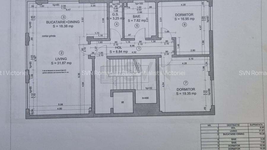 REA0028572 Apartament 3 camere l Primaverii l  Parcare - 10