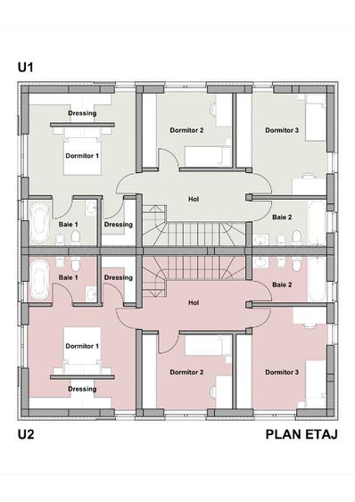 Locuință în standard nZEB | Su 194 mp | Borhanci – Hub Educațional