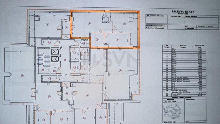 REC3001338 Spatiu de birouri 134 MP I De inchiriat I Cladire de birouri I Barbu