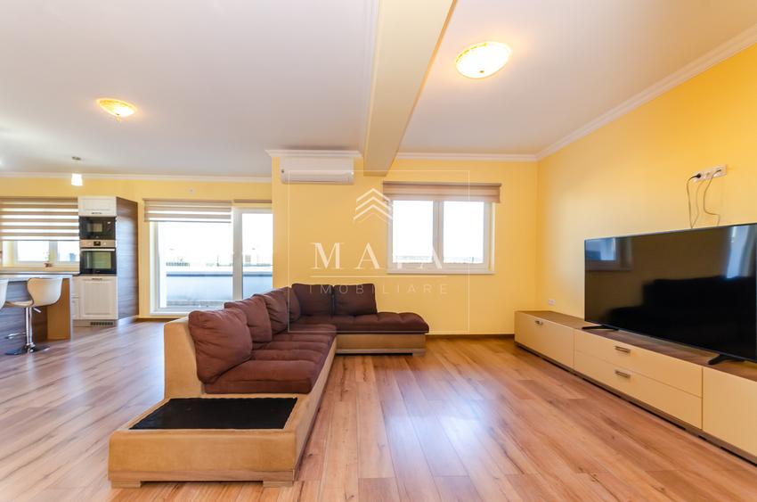 Penthouse 3 camere, la 5 min de centru, parcare privata