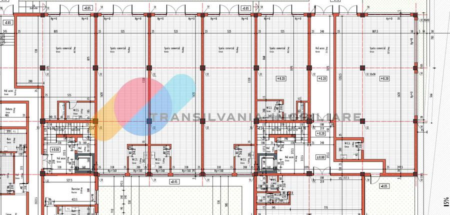 Spații comerciale | Vitrine stradale | Open-space | zona Corneliu Coposu