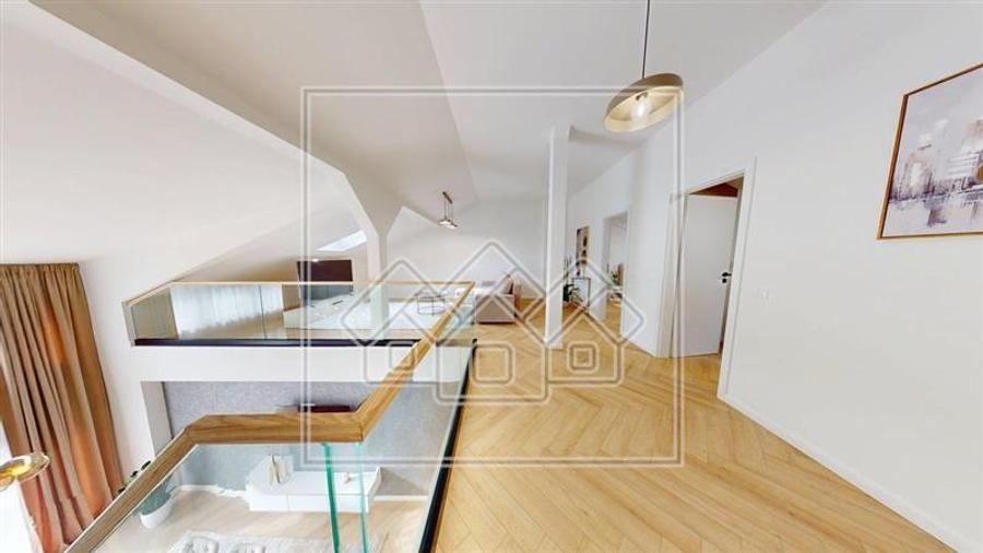 Penthouse 5 camere, 3 bai, mobilat si utilat, disp imd, TVA inclus