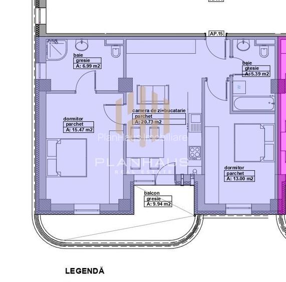 Apartament 3 camere , Lupului ,zona Clinica Somesan - 6
