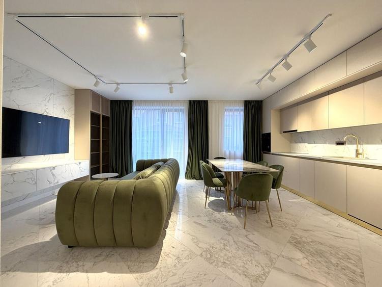 Apartament elegant 3 camere cu gradina | 2 locuri parcare | Pipera-Jollie Ville