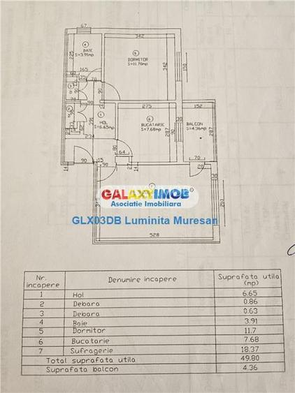 Vanzare apartament 2 camere decomandat Targoviste Micro 12 - 29