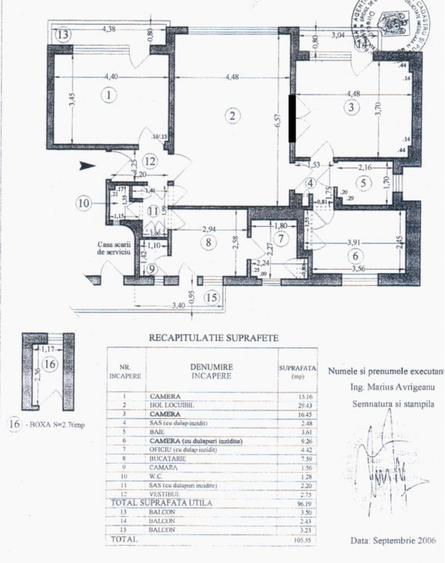 4 camere Universitate - renovat complet
