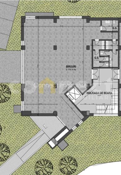 De inchiriat spatiu comercial 208 mp utili, 4 locuri parcare | Tăietura Turcului - 6
