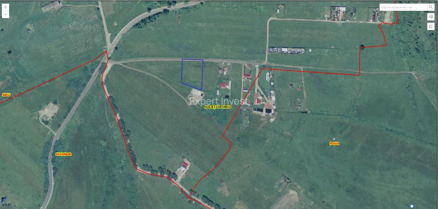 Teren intravilan 3.000 mp situat pe UAT Sibiu / zona Bavaria Park
