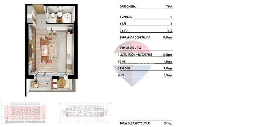 APARTAMENTE DE VANZARE – SPLAIUL UNIRII 550 | NEW WORLD RESIDENCE - 13