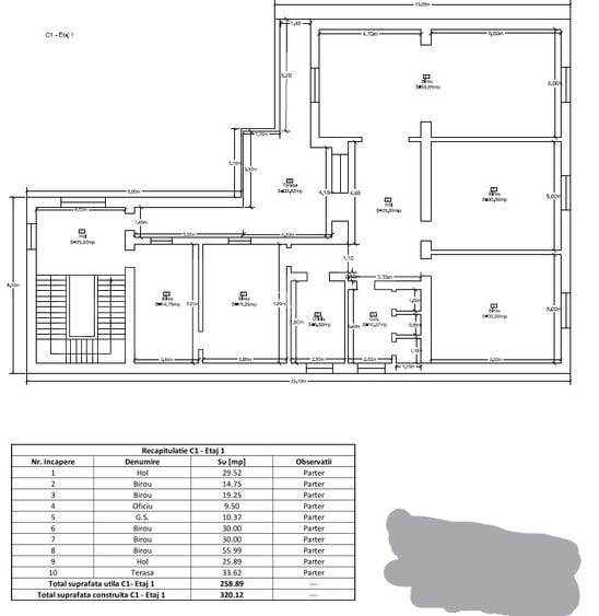 Spatiu comercial, 259 mp, zona Centrala - 15