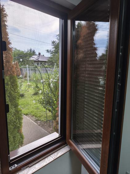 Casa pe care o doresti , nu foarte mare si confortabila , livada cu pomi pe rod