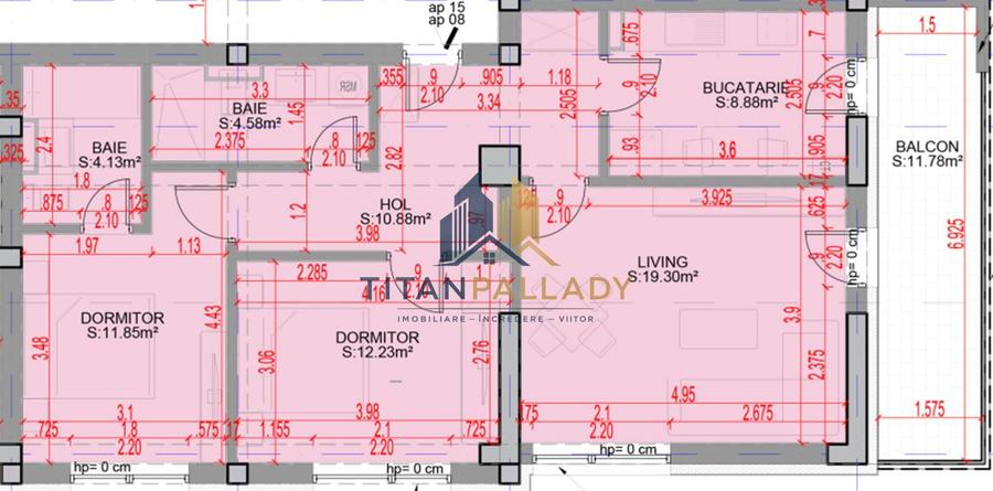 3 Camere, 84 Mp, Decomandat, Modern și Spațios, Ansamblu Nou – Pallady
