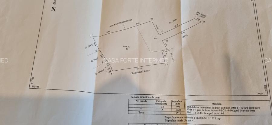 Corbu Teren intravilan 1515 mp de vanzare langa Lacul Corbu 99000 euro - 14