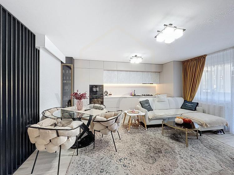 Apartament 2 camere complet mobilat, bloc nou, 58 mp, zona A. Vlaicu