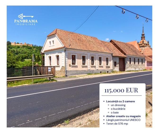 Proprietate cu farmec istoric și potențial turistic in Saschiz