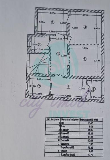 JUMATATE DE VILA INTERBELICA- CURTE PROPRIE- ROND ALBA IULIA-DECEBAL