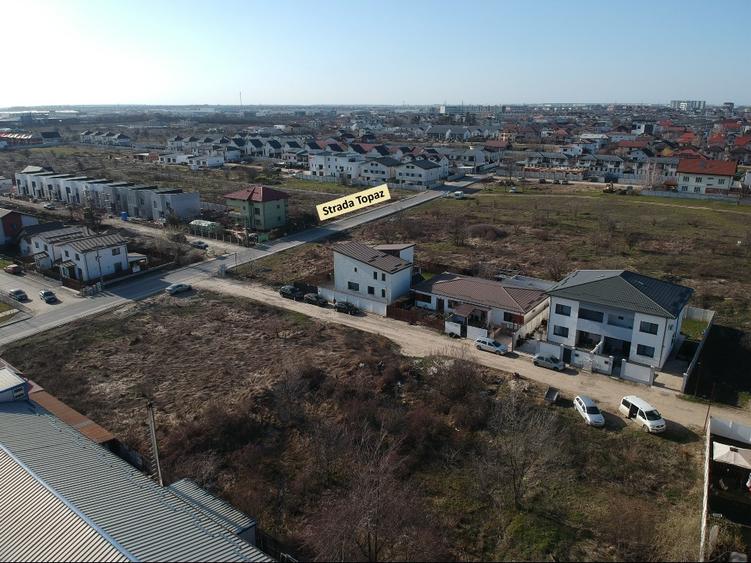 Teren Bragadiru - Str. Topaz | Utilități | Posibilitate lot dublu