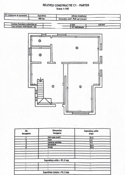 Vila Individuală 4 camere in Letcani Iasi, 196 mp utili teren 400 mp, Liberă, Mutare imediată - 5