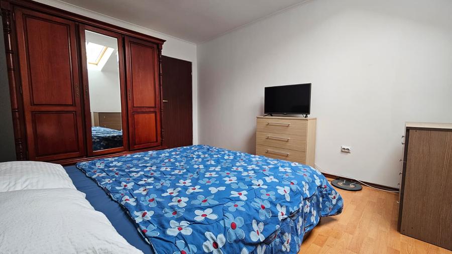Duplex Tractorul Coresi,mobilat-utilat,curte comuna,650 Euro