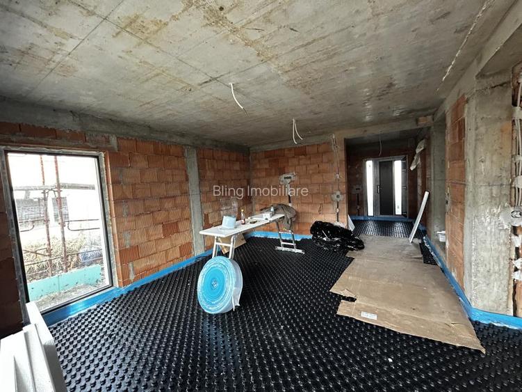 Duplex 5 camere 120mp utili Chinteni teren 450mp  - 13