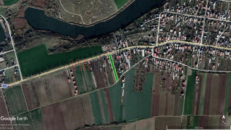 Balotesti - Caciulati, teren intravilan, suprafata 2.596 mp