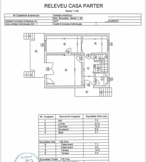 Vila Gara de Nord - Calea Plevnei | Teren 212 mp | Renovata 2020 |