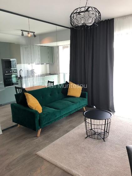 2 camere decomandat, 60 mp, mobilat modern + parcare – Cloud9 Residence, Aviație - 2