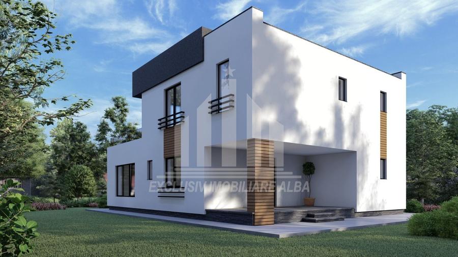 Casa individuala | 180 mp | 500 mp teren | Toate utilitatile | Recea