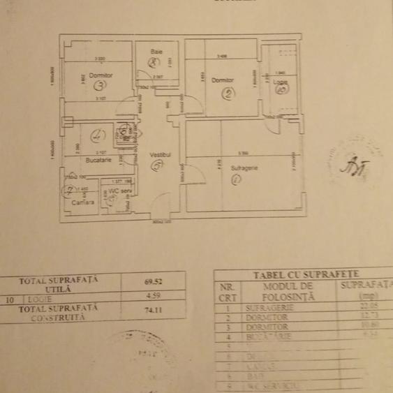 Piata Muncii - Calea Clarasilor - Apartament 3 camere decomandat