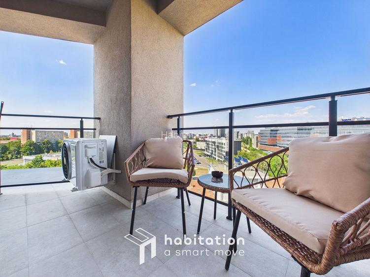 Apartament cu vedere spectaculoasă, prima închiriere,  Nord One - 32