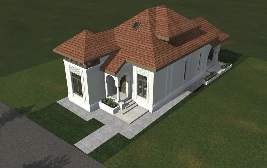 Vila de vanzare Focsani la gri, tip brancovenesc .
