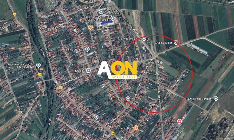 Teren la Asfalt cu Utilitati, 762 mp, Zona Barabant