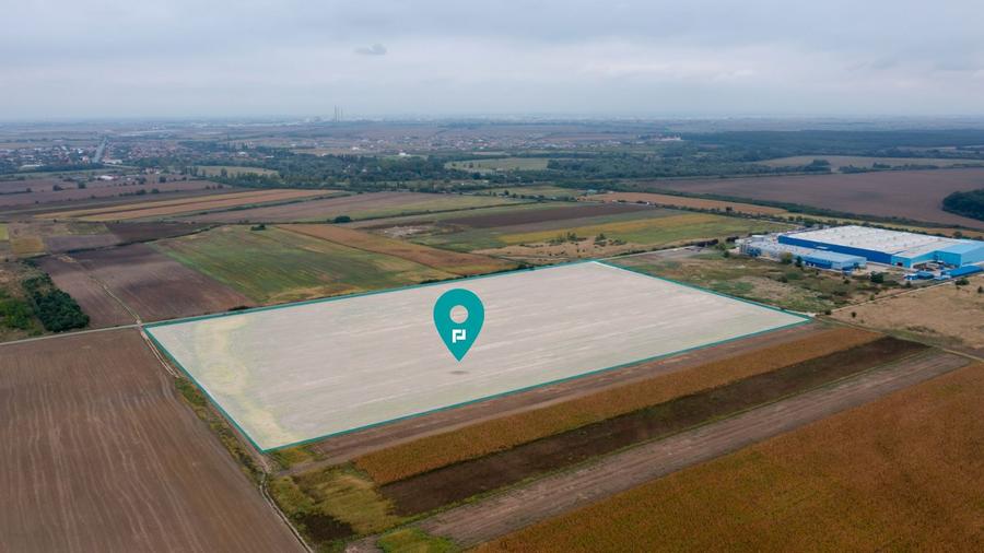 Teren extravilan 5 hectare ( zonă industrială ) Șag