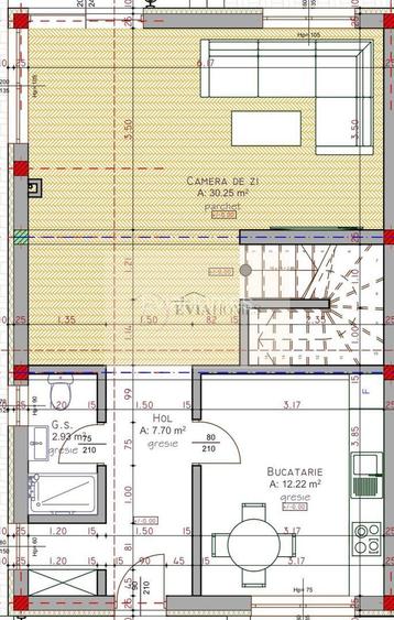 Duplex 4 camere/120 mp utili/ 180 mp curte/ Florești/Comision 0% - 1