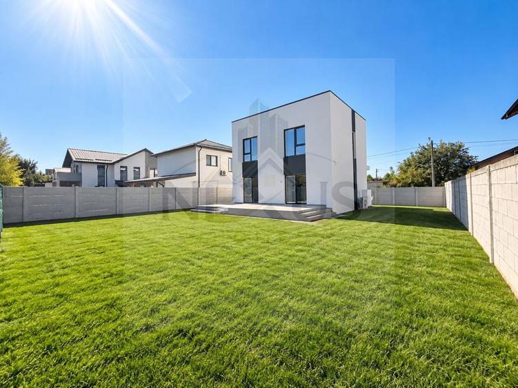 Casă individuală modernă | 451 mp teren | Comuna Berceni-4 camere