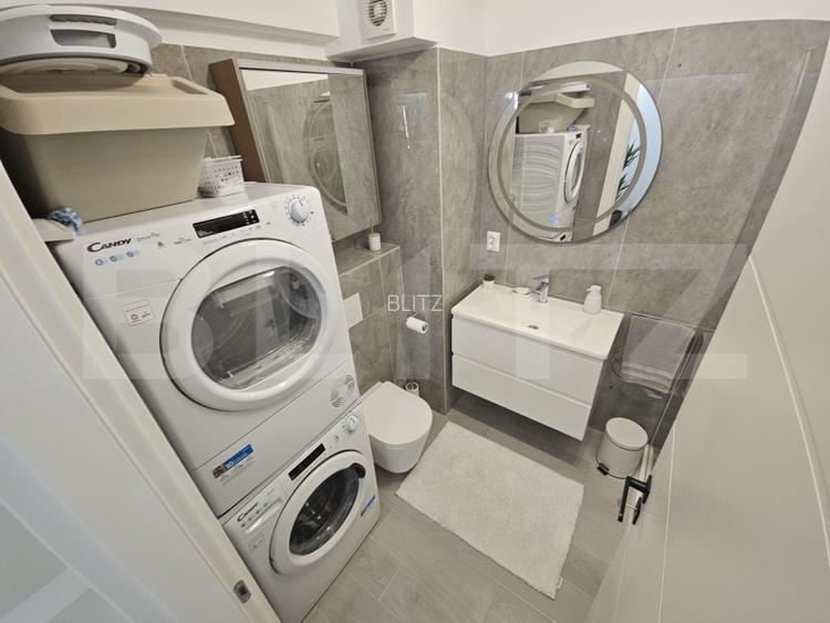 Apartament 2 camere, 44 mp,  mobilat complet, zona Copou - 8