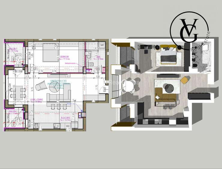 Apartament cu 2 camere  | Complex rezidential | Blue Bike EDEN - 2