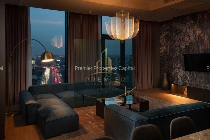 Apartament 3 camere One Herăstrău Towers  Vedere Parc | Etaj 11 | Înălțime 3,6m - 29