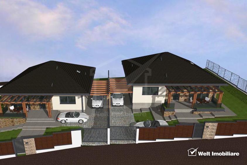 Casa moderna, 120mp utili, 38mp terasa, Popesti, 12km până la gara Cluj-Napoca