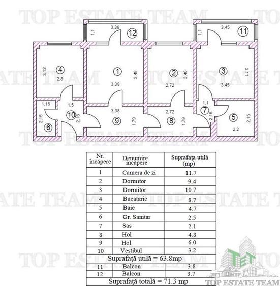 Apartament 3 camere | Mega Mall | Renovat si Utilat - 22