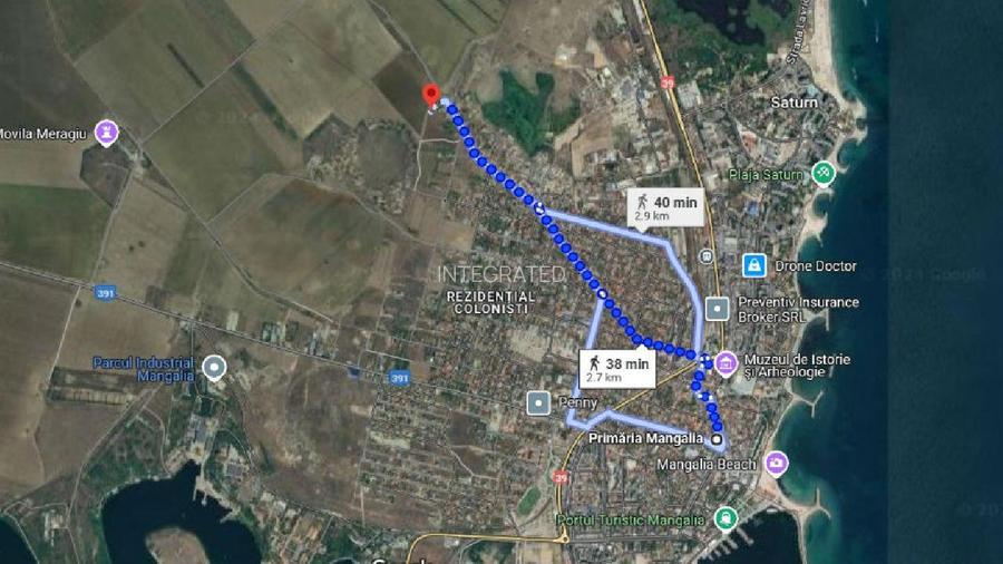 Mangalia Teren intravilan- 500 mp - 5
