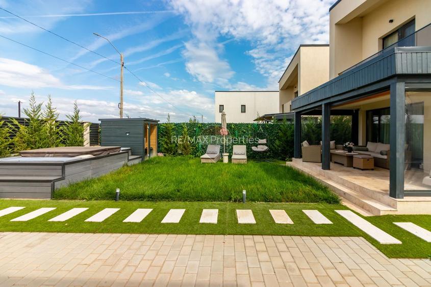 Casă / Vilă cu 4 camere de vanzare in Tunari, mega, autobuz, utilitati