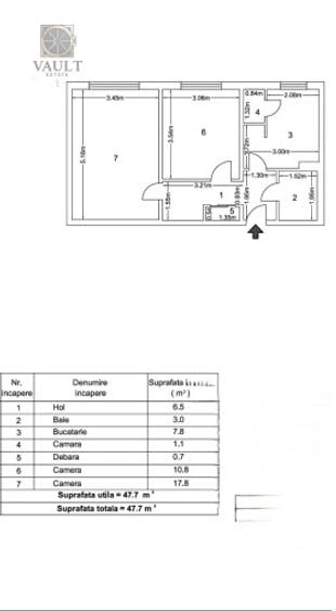 Apartament 2 camere - zona GIURGIULUI - 1