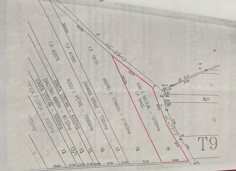 GRADISTEA - Sat Sitaru, teren agricol 11.961mp, ideal investitie