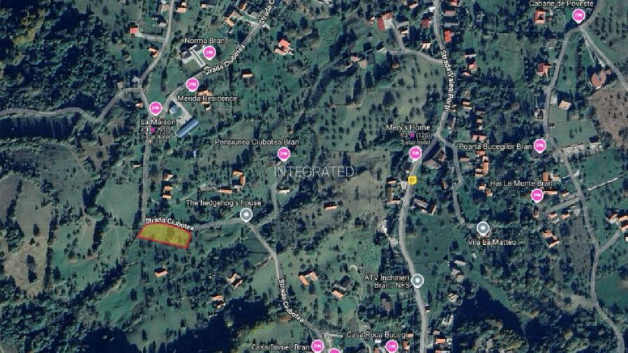BRAN Moieciu Teren-2,000 mp- Pozitie superba - 3