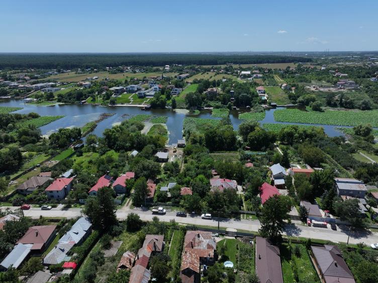 Teren premium cu deschidere la lacul Snagov-Tancabesti