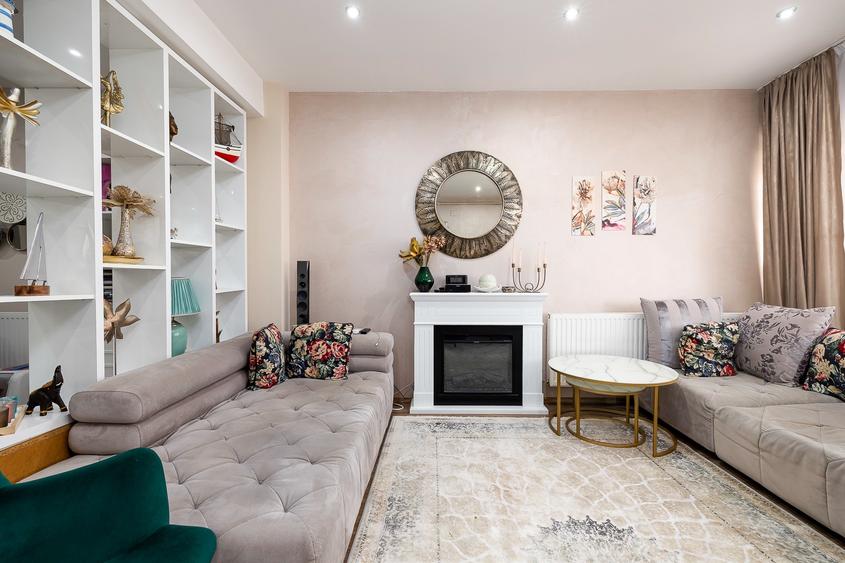 Apartament 4camere//bloc boutique//mobilat complet//Pipera