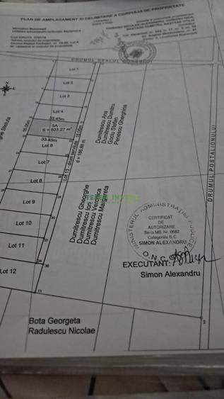 Teren de vânzare – 1.116 mp Dealul Corbului, Sector 4 București