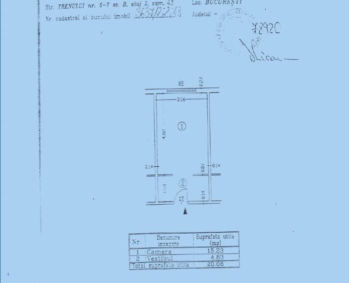 Garsonieră în Sectorul 6, Militari zona Gorjului – Valea Lunga